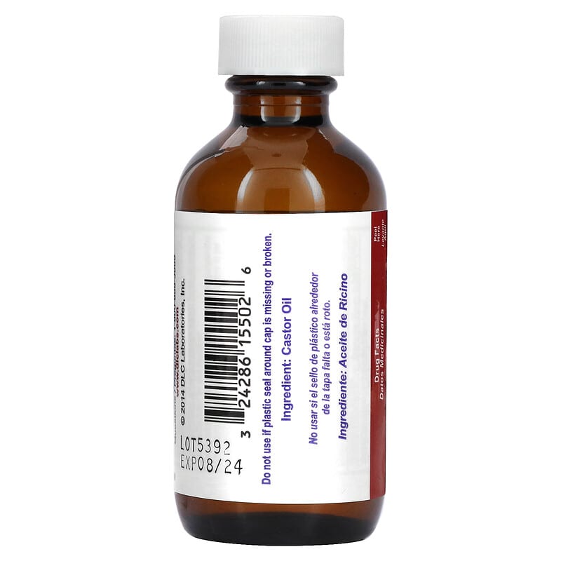 De La Cruz, Castor Oil, 2 fl oz (59 ml) 324286155026