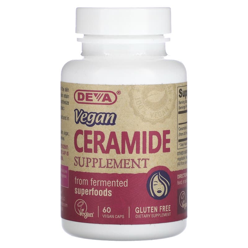 Deva Vegan Ceramide 60 Vegan Caps 895634000348