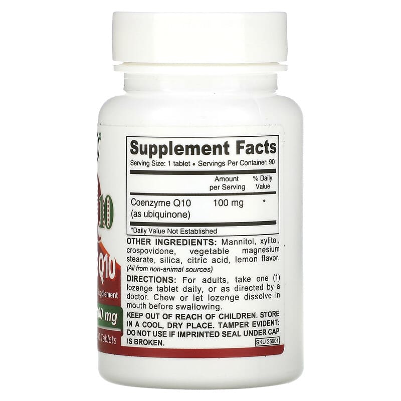 Deva, Vegan, Coenzyme Q10, 100 mg, 90 Tablets 895634000539