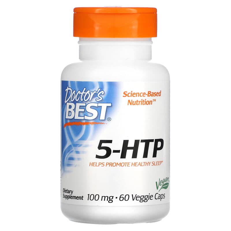Doctor's Best 5-HTP 100 mg 60 Veggie Caps 753950000773
