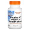Doctor's Best Betaine HCI Pepsin & Gentian Bitters 120 Capsules 753950001633