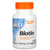 Doctor's Best Biotin 5,000 mcg 120 Veggie Caps 753950003019