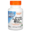 Doctor's Best Chewable Fully Active B12 Chocolate Mint 1,000 mcg 60 Tablets 753950003286