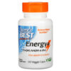 Doctor's Best Energy+ CoQ10 NADH & B12 60 Veggie Caps 753950005044