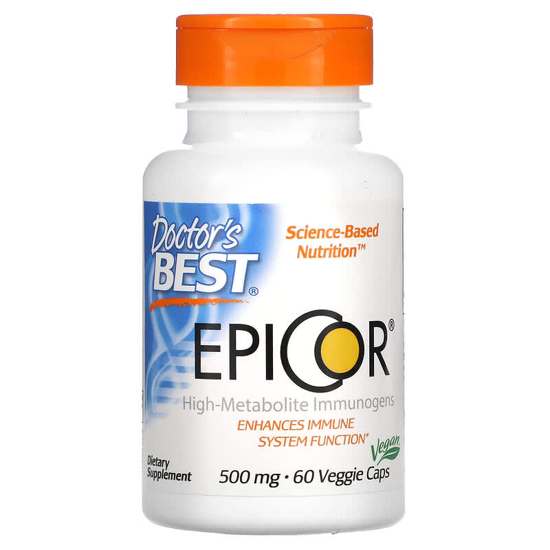 Doctor's Best EpiCor 500 mg 60 Veggie Caps 753950001770
