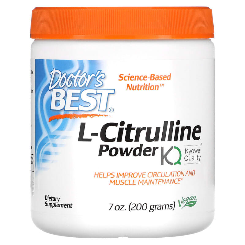 Doctor's Best L-Citrulline Powder 7 oz (200 g) 753950004375