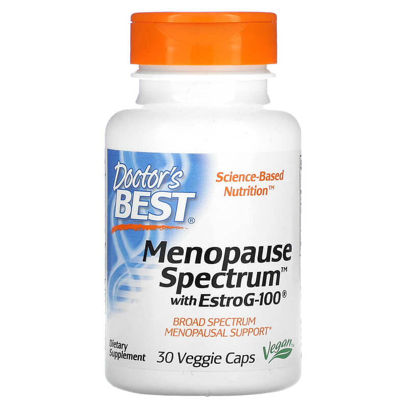 Doctor's Best Menopause Spectrum with EstroG-100 30 Veggie Caps 753950002975