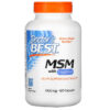 Doctor's Best MSM with OptiMSM 1,000 mg 180 Capsules 753950000643
