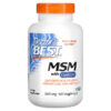 Doctor's Best MSM with OptiMSM 1,000 mg 180 Veggie Caps 753950003316