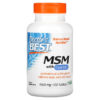 Doctor's Best MSM with OptiMSM 1,500 mg 120 Tablets 753950000971