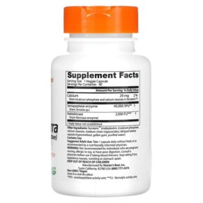 Doctor's Best, Natto-Serra, 90 Veggie Caps 753950002944