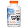 Doctor's Best Purified & Clear Omega 3 Fish Oil with Goldenomega 1,000 mg 120 Marine Softgels 753950004788