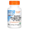 Doctor's Best Stabilized R-Lipoic Acid with BioEnhanced Na-RALA 200 mg 60 Veggie Caps 753950002784