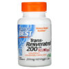 Doctor's Best Trans-Resveratrol 200 with Resvinol 200 mg 60 Veggie Caps 753950002111