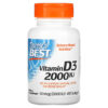 Doctor's Best Vitamin D3 50 mcg (2,000 IU) 180 Softgels 753950002104