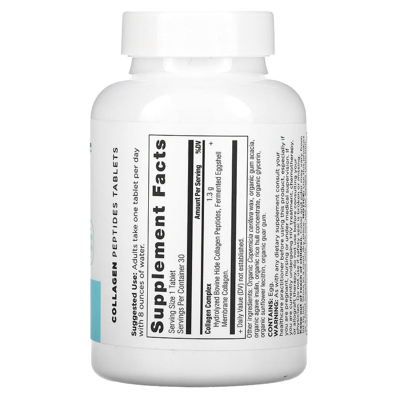 Dr. Axe / Ancient Nutrition, Collagen Peptides, 30 Tablets 816401025708