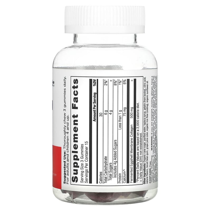 Dr. Axe / Ancient Nutrition, Collagen Peptides, Mixed Berry, 45 Gummies 816401026224