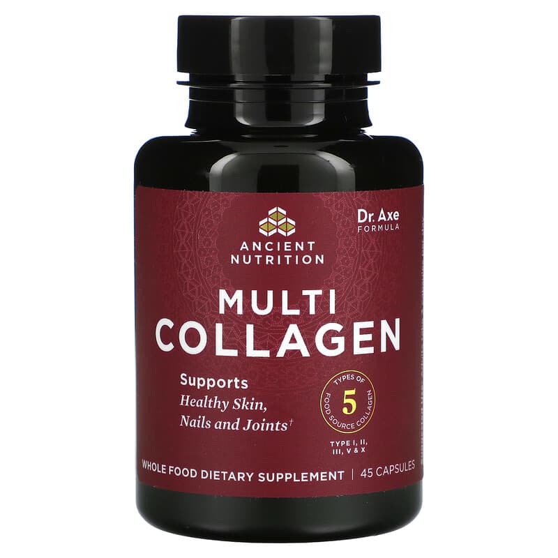 Dr. Axe/Ancient Nutrition Multi Collagen 45 Capsules 816401024510