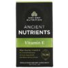 Dr. Axe/Ancient Nutrition Vitamin E 60 Capsules 816401023384