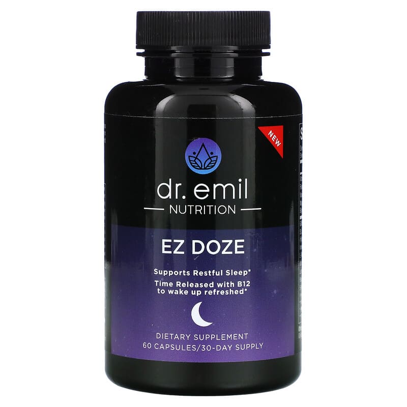Dr Emil Nutrition EZ DOZE 60 Capsules 850002956504