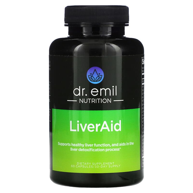 Dr Emil Nutrition LiverAid 60 Capsules 850002956597