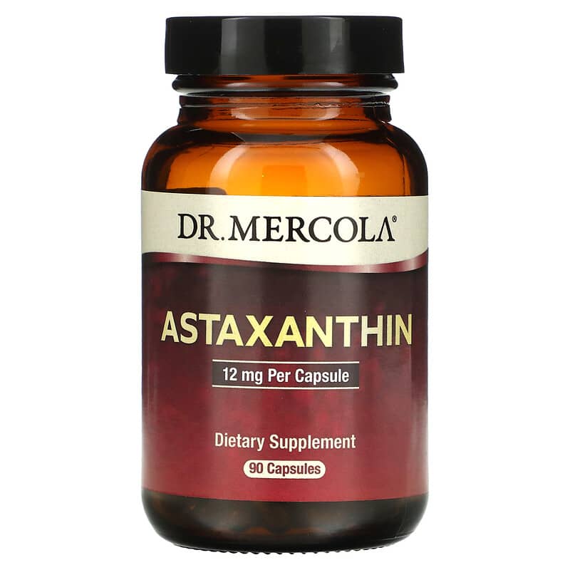Dr. Mercola Astaxanthin 12 mg 90 Capsules 810487031295