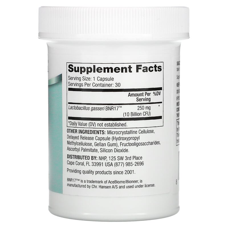 Dr. Mercola, Biothin Probiotic, Lactobacillus Gasseri, 10 Billion CFU, 30 Capsules 810487036481