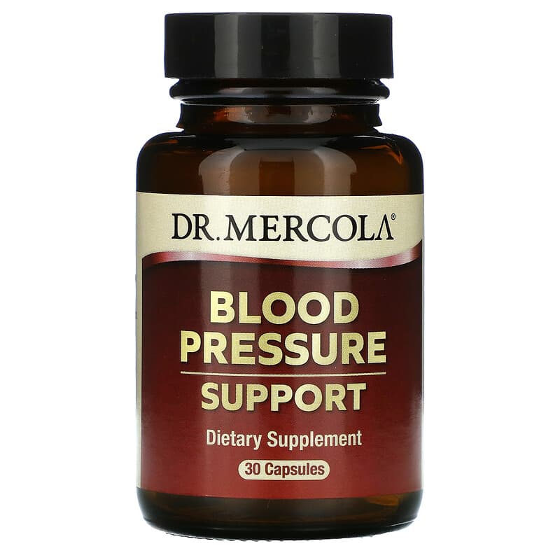 Dr. Mercola Blood Pressure Support 30 Capsules 813006016728
