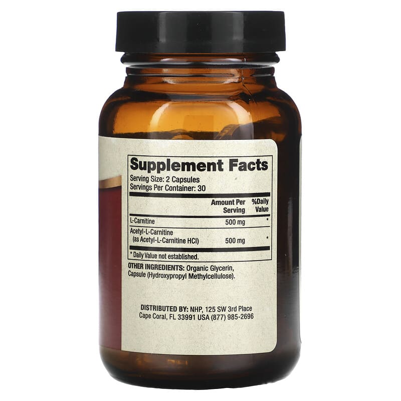 Dr. Mercola, Carnitine Complex, 500 mg, 60 Capsules 810487033374