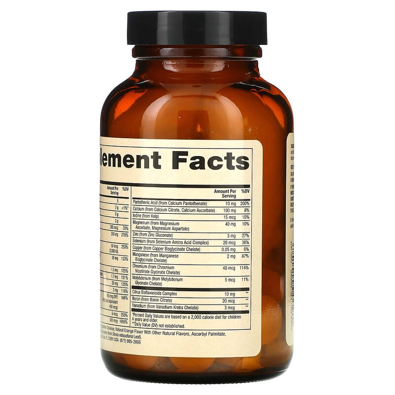 Dr. Mercola, Chewable Multivitamin for Kids, 60 Tablets 813006010108