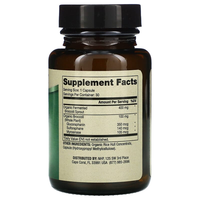 Dr. Mercola, Fermented Broccoli Sprouts, 30 Capsules 813006017763