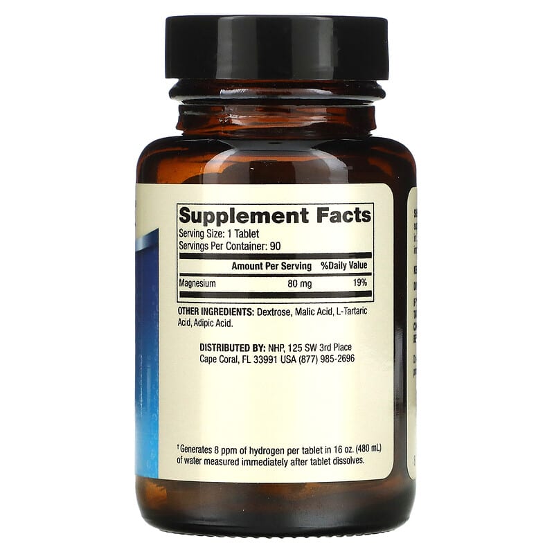 Dr. Mercola, H2 Molecular Hydrogen, 90 Tablets 810487032568