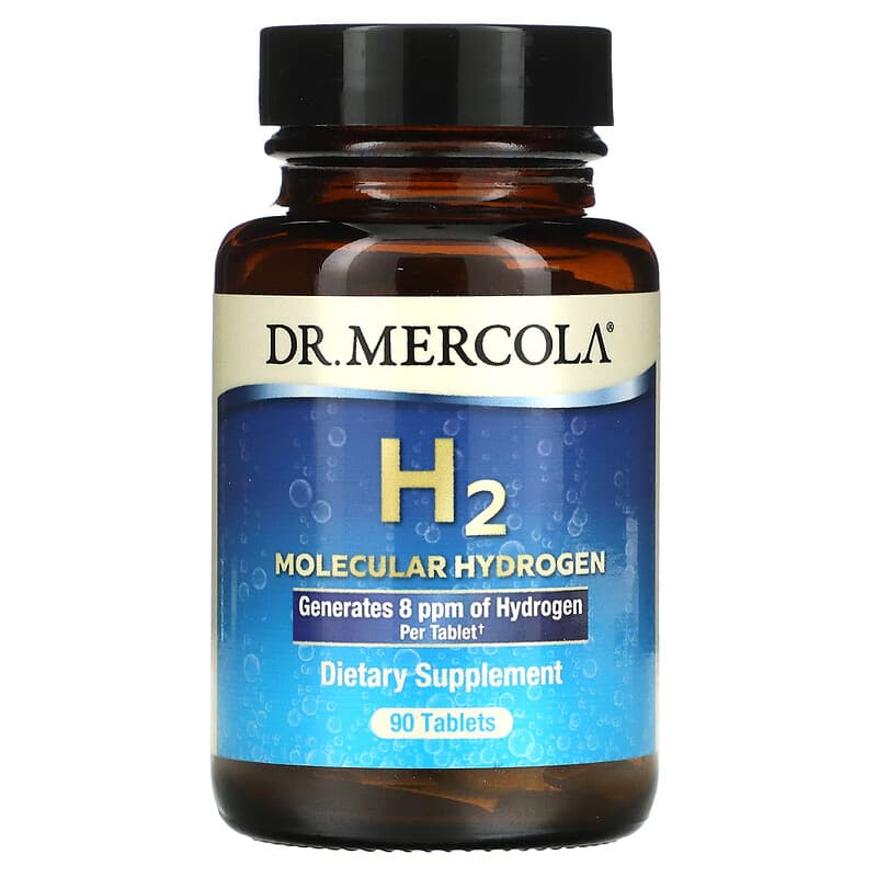 Dr. Mercola H2 Molecular Hydrogen 90 Tablets 810487032568