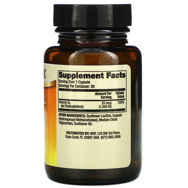 Dr. Mercola, Liposomal Vitamin D3, 1,000 IU, 30 Capsules 813006017329