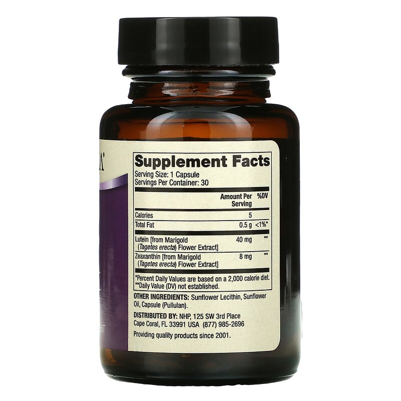 Dr. Mercola, Lutein with Zeaxanthin, 40 mg, 30 Capsules 810487036610