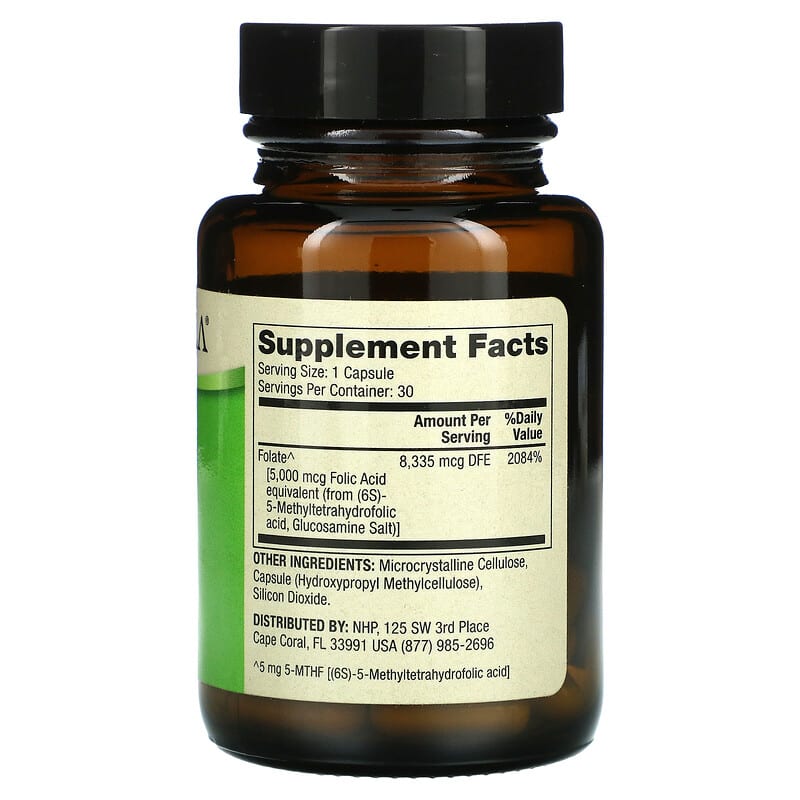 Dr. Mercola, Methyl Folate, 5 mg, 30 Capsules 810487030861