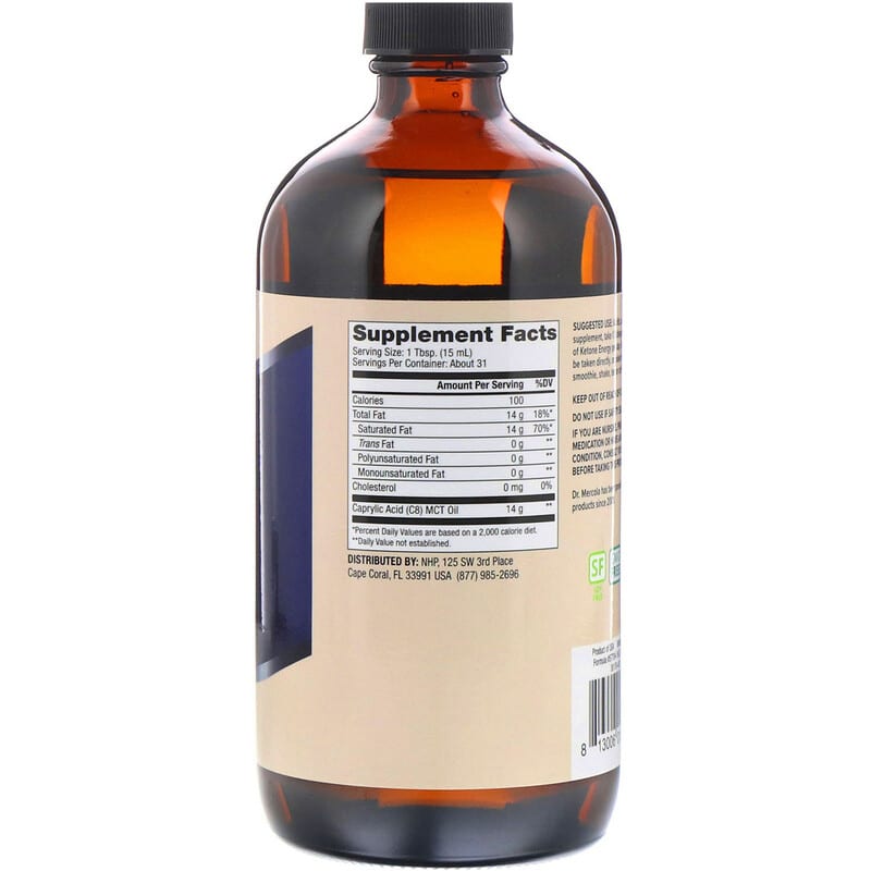Dr. Mercola, Mitomix  Ketone Energy, 16 fl oz (473 ml) 813006018142
