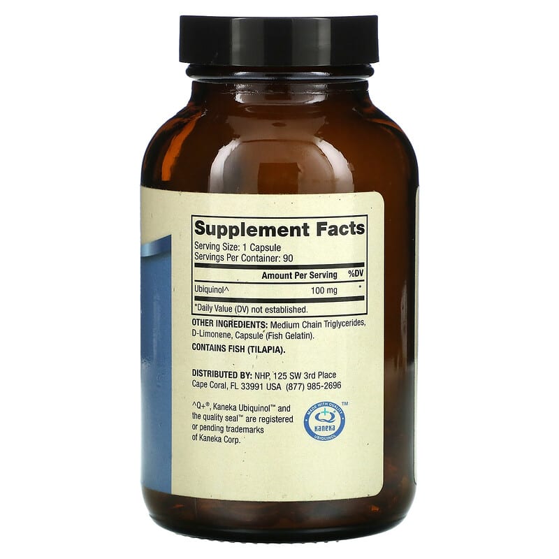 Dr. Mercola, Ubiquinol, 100 mg, 90 Capsules 813006011631