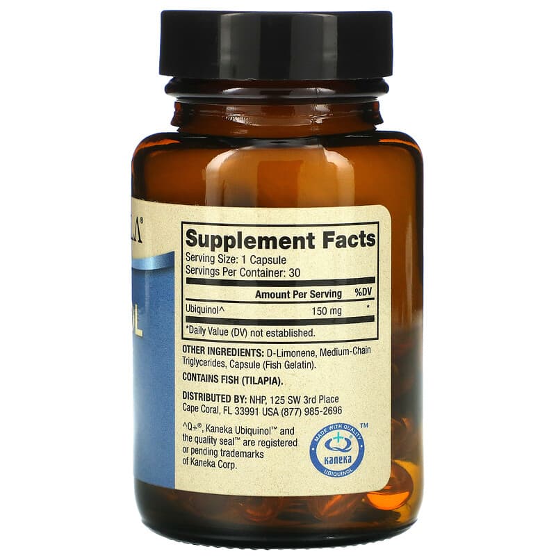 Dr. Mercola, Ubiquinol, 150 mg, 30 Capsules 813006017992