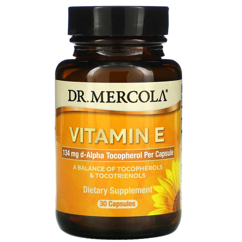 Dr. Mercola Vitamin E 30 Capsules 813006015080