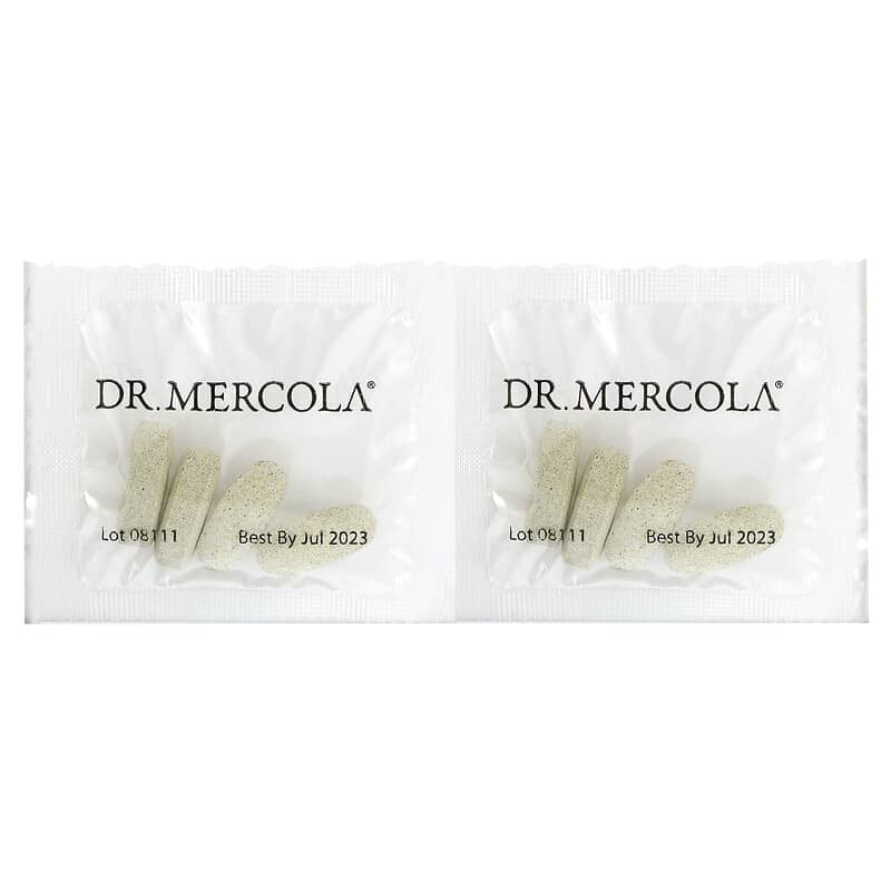 Dr. Mercola, Whole-Food Multivitamin A.M. & P.M. Daily Packs, 30 Dual Packs 810487032230