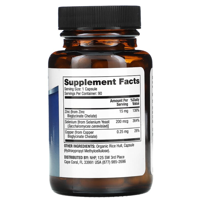 Dr. Mercola, Zinc Plus Selenium, 90 Capsules 810487031523