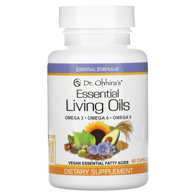 Dr. Ohhira's, Essential Formulas Inc., Essential Living Oils, 60 Capsules 695927121329