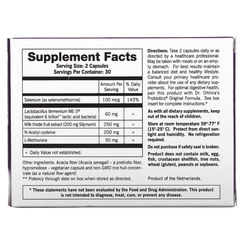 Dr. Ohhira's, Essential Formulas Inc., Reg'Activ, Detox & Liver Health, 60 Capsules 695927222033