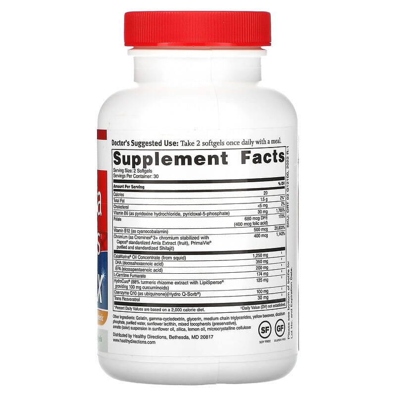 Dr. Sinatra, Omega Q Plus MAX, 100 mg, 60 Softgels 678829203218