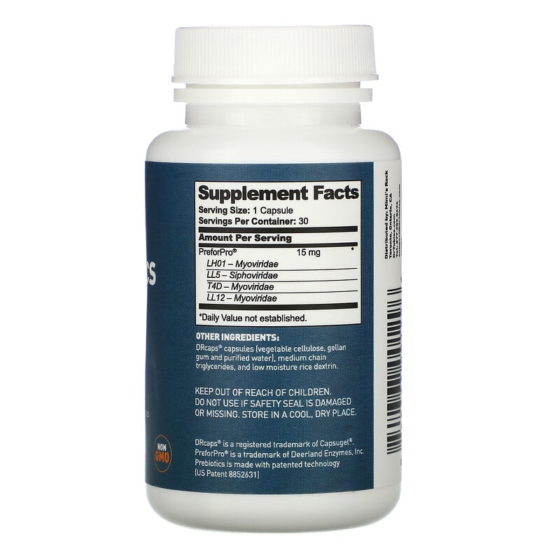 Dr. Tobias, Prebiotics, 30 Capsules 842367001296