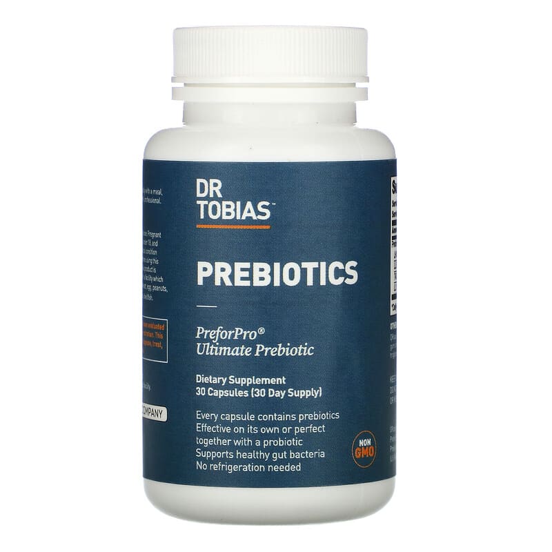Dr. Tobias Prebiotics 30 Capsules 842367001296