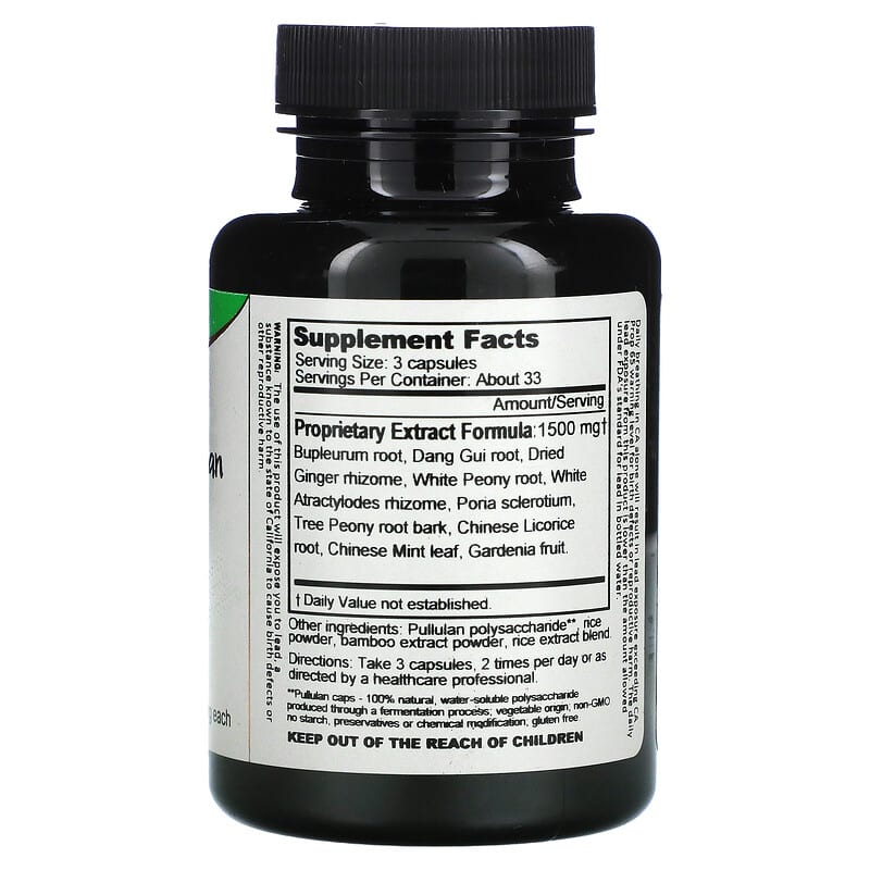 Dragon Herbs ( Ron Teeguarden ), Natural Woman, 500 mg, 100 Vegetarian Capsules 679372004505