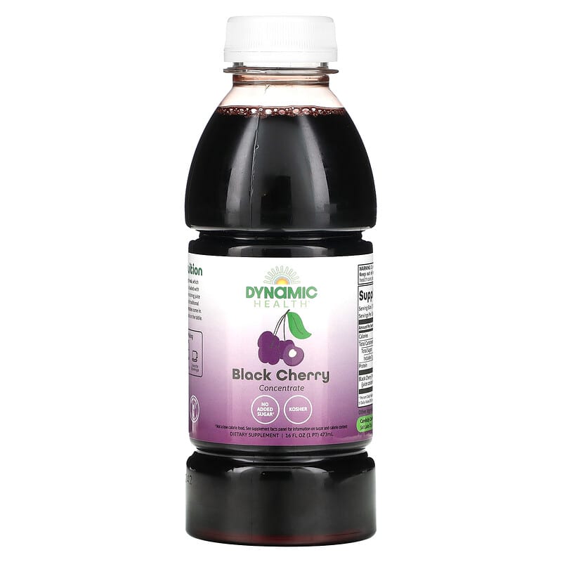 Dynamic Health Black Cherry Concentrate 16 fl oz (473 ml) 790223100167