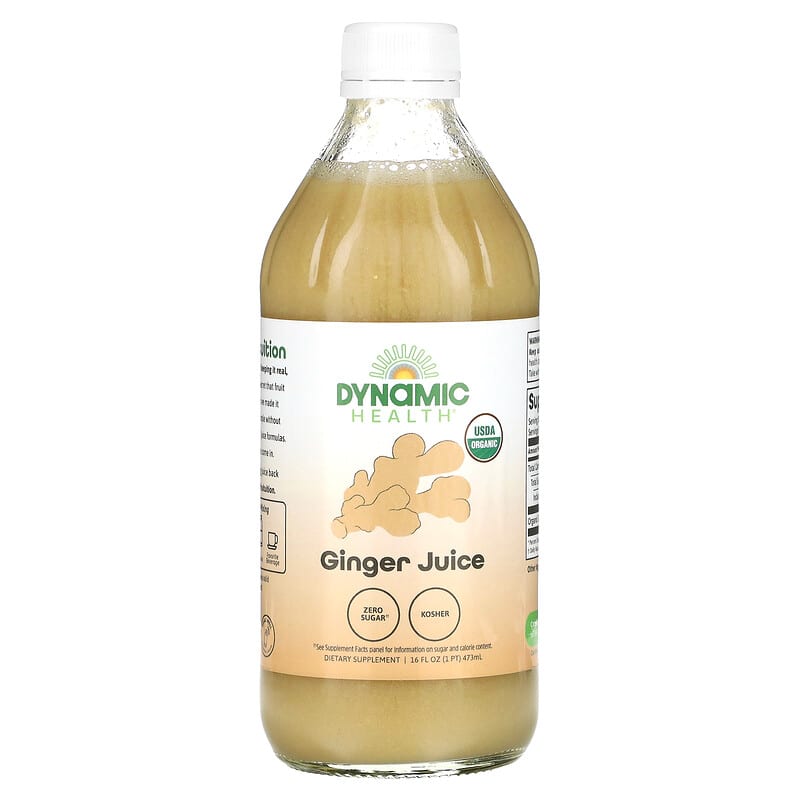 Dynamic Health Ginger Juice 16 fl oz (473 ml) 790223225914